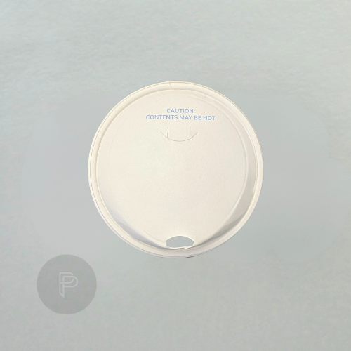 pronto packaging - PAPER SIPPER LIDS 80mm 90mm